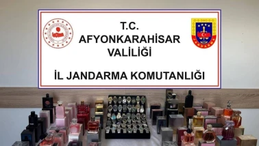 Afyonkarahisar’da Kaçak Parfüm ve Kol Saati Operasyonu