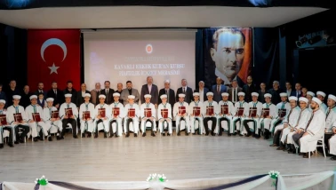 Tavşanlı’da 19 Hafız Belgelerini Aldı