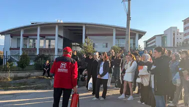 Seyyide Nefise Yurdu'nda afet bilinci için kapsamlı tatbikat