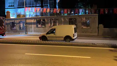2.94 promil alkollü sürücü kaza sonrası gazeteciyi tehdit etti