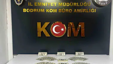 Bodrum'da sahte dolar operasyonu: 46 bin 200 dolarlık vurgun girişimi engellendi