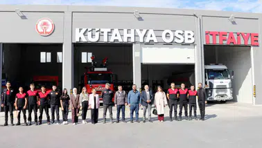 Geleceğin itfaiyecileri Kütahya OSB’de saha deneyimi kazandı
