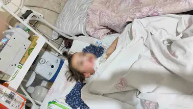 Hakkari'de kritik anlar: Kalbi duran yatağa bağımlı hasta için hava köprüsü kuruldu