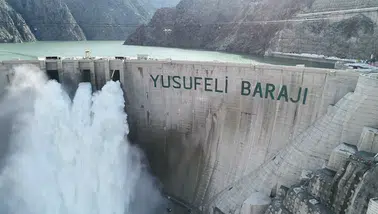 Yusufeli Barajı kuraklıkta enerji kalkanı oldu: Dört barajın verimini yüzde 10 artırdı