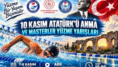 Aydın'da kulaçlar Atatürk'ü anmak için atılacak