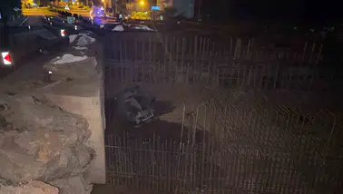 Amasra'da korkunç kaza: 5 metre uçan otomobilden yaralıları bırakıp kaçtı