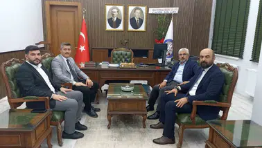 Havza'nın yeni döneminde iş birliği mesajı: Kaymakam Serin'e ziyaret