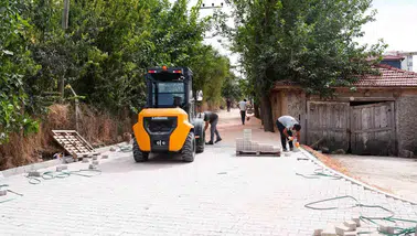 Bilecik'te kış hazırlığı: Pelitözü'nün yolları yenileniyor