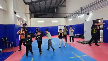 Muş Hasköy'de ringin yeni sahipleri boksla disiplin kazanıyor