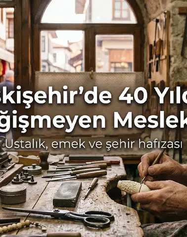 Eskişehir’de 40 Yıldır Değişmeyen Meslekler
