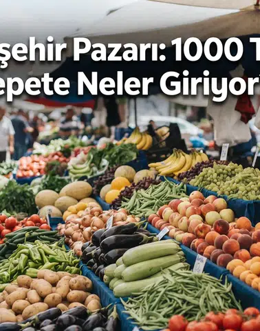 Eskişehir Pazarında 1000 TL'lik Sepete Neler Giriyor?