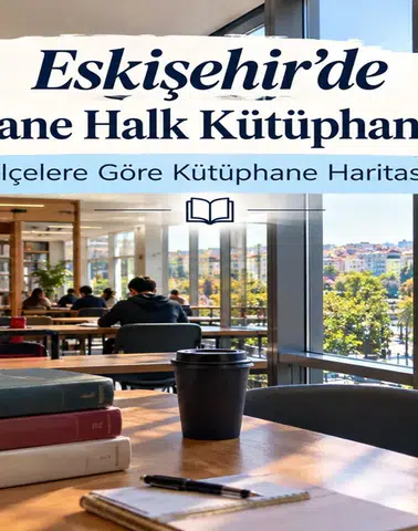 Eskişehir’de Kaç Tane Halk Kütüphanesi Var? İlçelere Göre Kütüphane Haritası