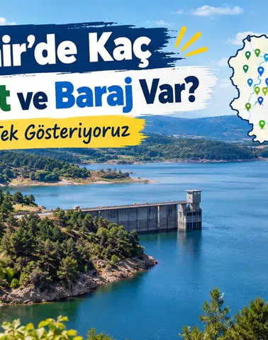 Eskişehir’de Kaç Göl, Gölet ve Baraj Var? Haritada Tek Tek Gösteriyoruz
