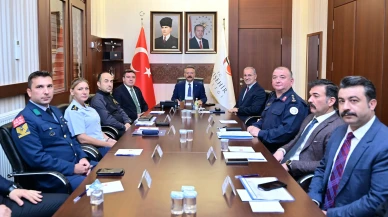 Eskişehir'de Güvenlik ve Asayiş Masaya Yatırıldı