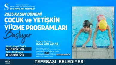 Tepebaşı Belediyesi 2025 Kasım Dönemi Yüzme Kursu Kayıtları Başladı