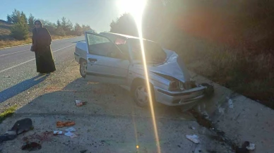 Bilecik’te meydana gelen trafik kazasında 2 kişi yaralı