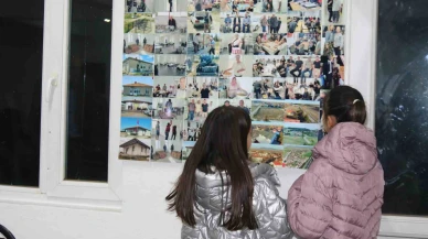 Taşlık Mahallesi’nde Geçmişe Yolculuk: Duvardaki Fotoğraflarla Hatıralar Yaşatılıyor
