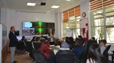 Lise Öğrencilerine Orman Yangınlarıyla Mücadele Eğitimi