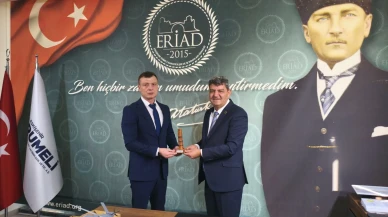 Bulgaristan’ın Stara Zagora Kenti’nden Gelen Heyet, ERİAD’ı Ziyaret Etti