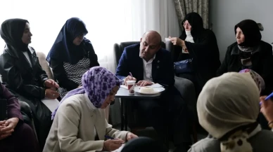 İl Başkanı Gürhan Albayrak’tan 71 Evler Mahallesi’nde Hane Ziyareti