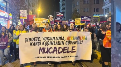 Eskişehir’de 25 Kasım açıklaması: “Eşit, özgür, şiddetsiz bir yaşam istiyoruz”