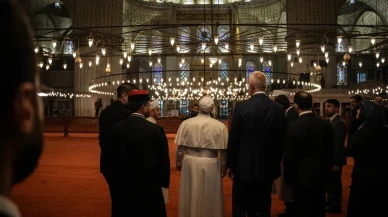 Papa 14. Leo, Sultanahmet Camii’ni Ziyaret Etti