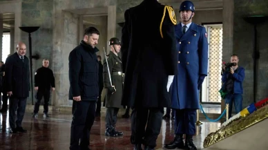 Ukrayna Devlet Başkanı Zelenskiy Anıtkabir’i Ziyaret Etti