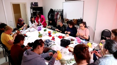 Odunpazarı’nda Kadınlar Amigurumi Atölyesiyle Üretime Katılıyor