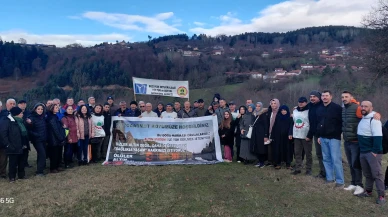 Bozcaarmut'taki doğa yürüyüşü jandarma tarafından durduruldu
