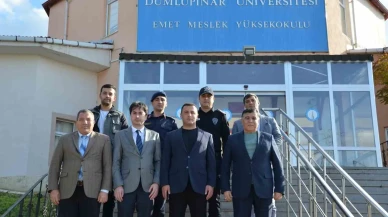 Emet MYO’da üniversite güvenliği için kapsamlı toplantı yapıldı