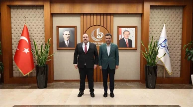 Başkan Hamamcı’dan Başkan Yıldız’a nezaket ziyareti