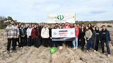 Anadolu Üniversitesi Öğrencileri Eskişehir’i Yeşillendiriyor