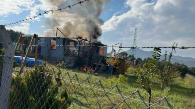 Bağ evinde çıkan yangın korkuttu: Yapı kullanılamaz hale geldi