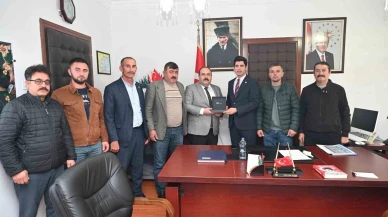 Başkan Hamamcı’dan İnönü Kaymakamı Teymür’e Hayırlı Olsun Ziyareti