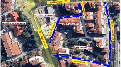 Bozüyük’te trafik akışını düzenleyen yeni tek yön uygulaması başlıyor