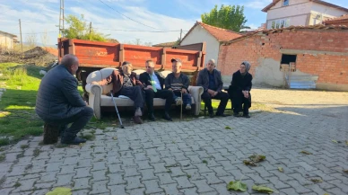 Kaymakam Uçar, Belkese Köyü’nde vatandaşları ziyaret etti