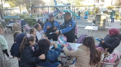 Kütahya’da Polis Ekiplerinden Velilere “Güvenli Eğitim” Bilgilendirmesi