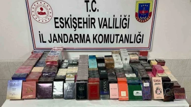 Eskişehir’de 450 bin liralık kaçak parfüm operasyonu!