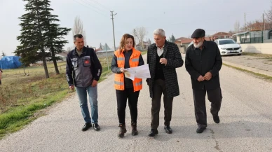Eskişehir Büyükşehir Belediyesi Kırsal Yollarda Çalışmalarını Sürdürüyor