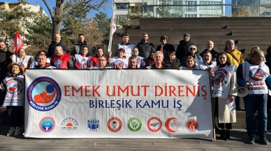 Kamu Emekçileri Meydanda: “Artık Yeter, Yaşayamıyoruz”