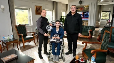İl Emniyet Müdürü Yılmaz, Arman Saraç’ı Makamında Ağırladı