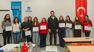 MEGEM 46. Dönem Mezunlarını Verdi: 66 Kursiyer İş Hayatına Atıldı