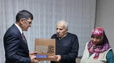 Başkan Eyüp Kahveci’den şehit polis Alaattin Özdemir’in ailesine ziyaret