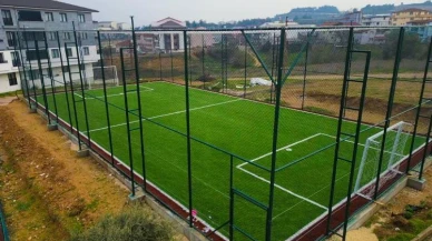 Osmaneli’nde Yeni Halı Saha İlçe Halkının Hizmetine Sunuldu