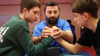 Okul Sporlarında Bilek Güreşi Heyecanı Bilecik’te Sona Erdi