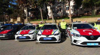 Bilecik'te Emniyet ve Jandarmaya 67 Yeni Araç Törenle Göreve Başladı