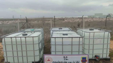 Eskişehir’de Jandarmadan Yılbaşı Operasyonu: 5 Bin Litre Yakalandı