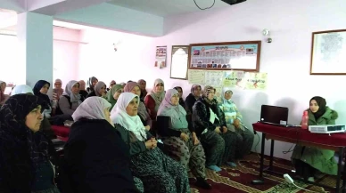 Kadın çiftçilere verilen eğitimde yeni dönem başladı