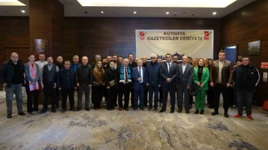 Kütahya Basını Genel Kurulda Buluştu: Erkan Sağlam Güven Tazeledi