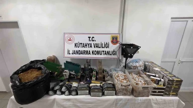 Kütahya’da Jandarmadan Kaçak Tütün Ürünleri Operasyonu: 1 Şüpheli Hakkında Soruşturma